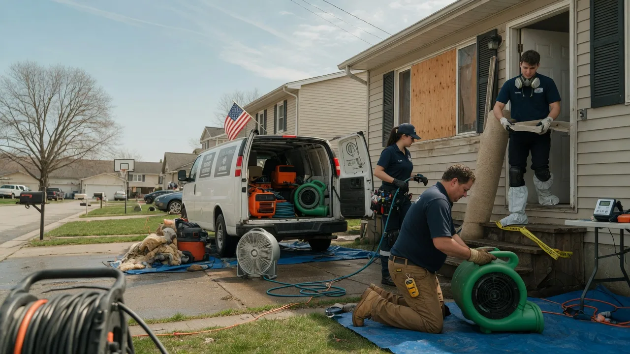 Water Damage Restoration in Bedford, TX near me